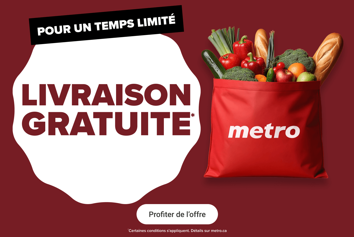 Pour un temps limité. Livraison Gratuite.