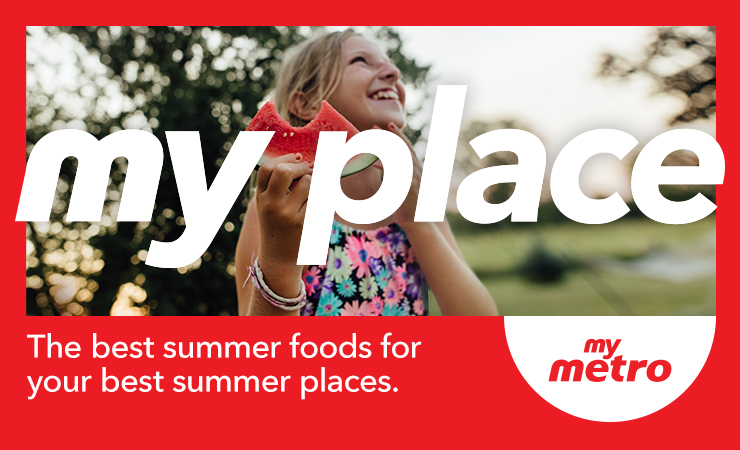 my place - the best summer foods for the best summer places