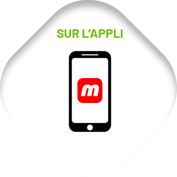 Sur l'appli