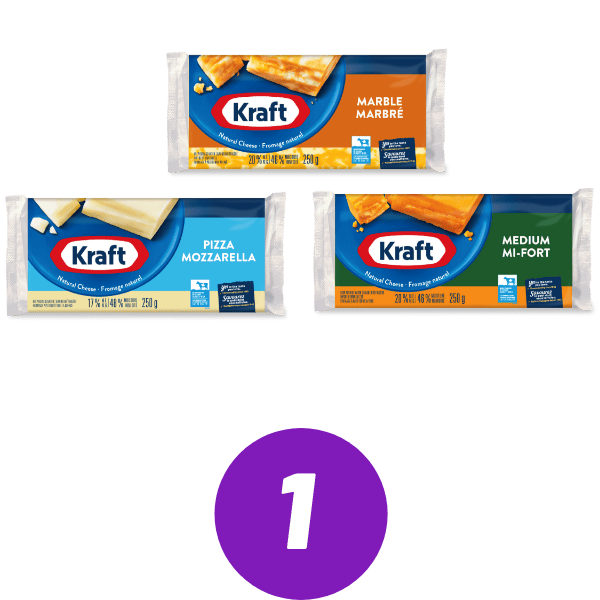 Produits Kraft participant
