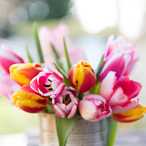 Un cadeau tout en fleurs... pour Pâques