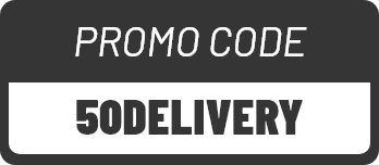 Promo code 50DELIVERY