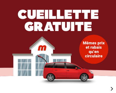 Même prix, mêmes rabais qu'en circulaire