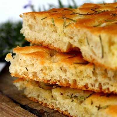 Foccacia aux pommes de terre