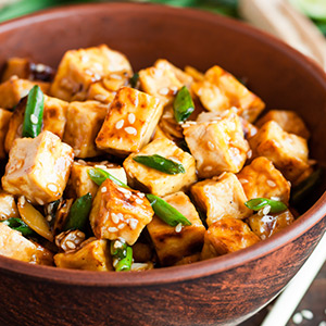 Du tofu au menu!