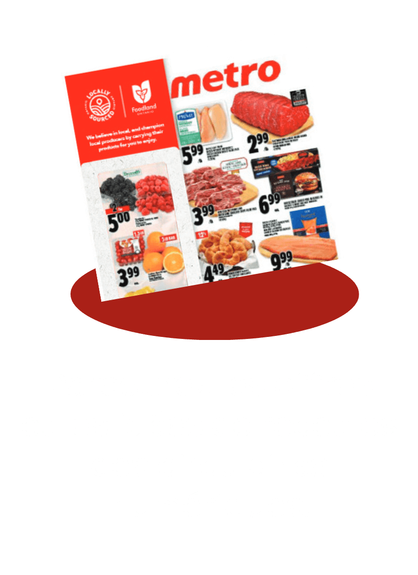 Parcourez les offres et les idées de recettes des circulaires numériques.