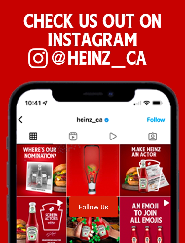 Heinz Ketchup Canada Instagram