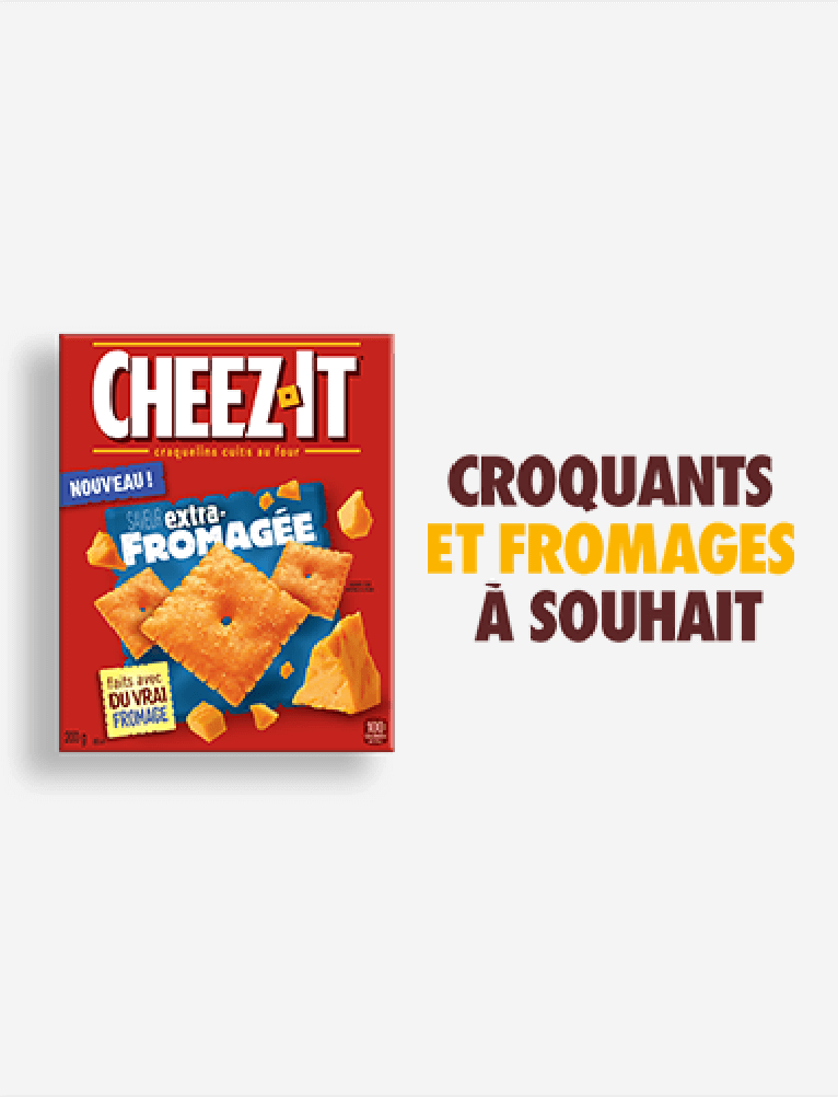 Croquants et fromages à souhait