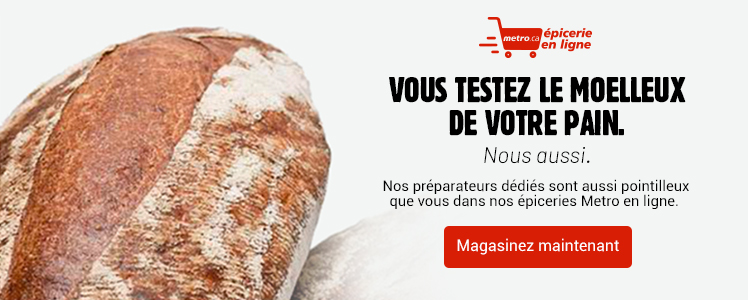 Épicerie en ligne - VOUS TESTEZ LE MOELLEUX DE VOTRE PAIN. Nous aussi.