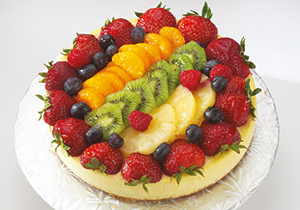 Gâteau au fromage et fruits fantaisie 8 po_3