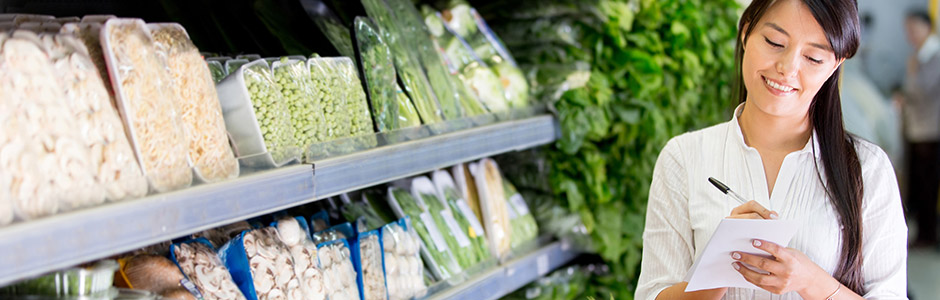 Ma premiere liste d'épicerie