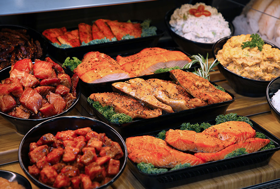 Fish and seafood
