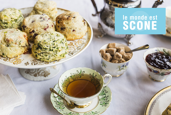 Le monde est scone