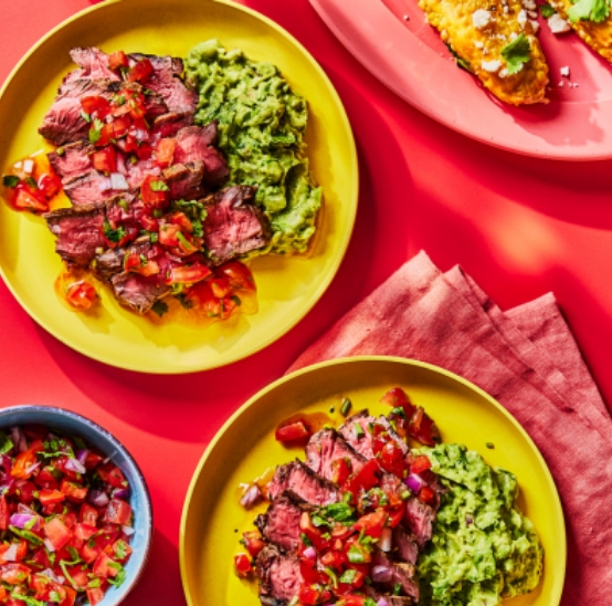 Steak Baseball à la mexicainee