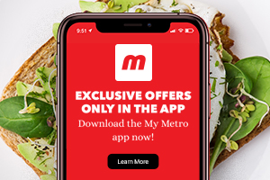 Online grocery - Download the My Metro app