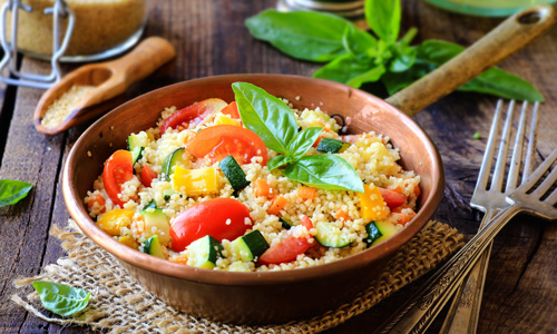 Salade de couscous, de riz ou de quinoa