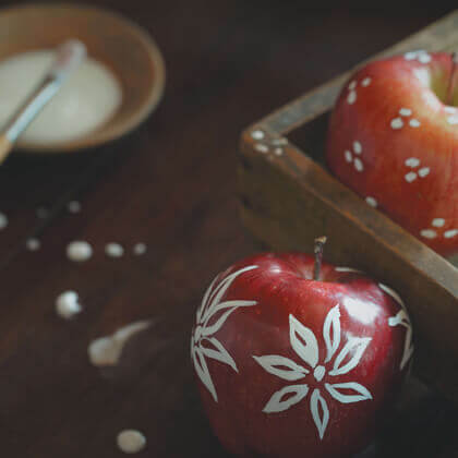 Mes traditionnelles pommes personnalisées