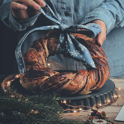 Ma traditionnelle couronne gourmande