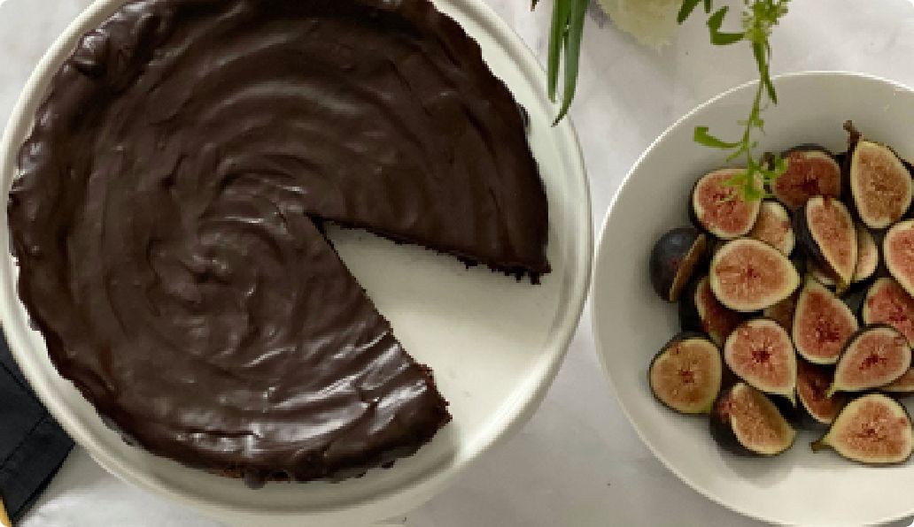 Gâteau au chocolat de style fudge sans farine