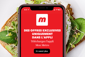 Des offres exclusives uniquement dans l'appli