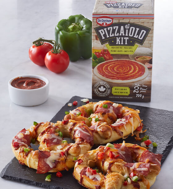 Bretzels de pizza