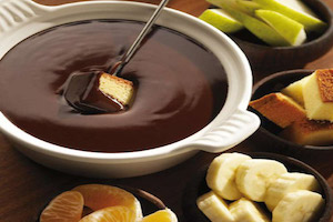 Fondue au chocolat