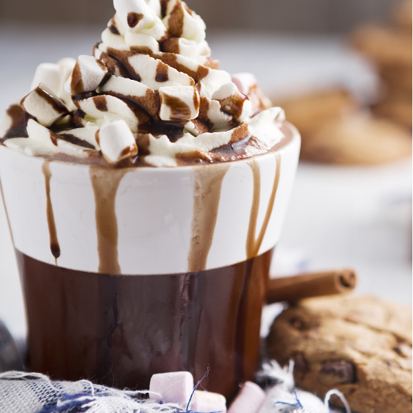 Choco-chaud aromatisé à la cannelle