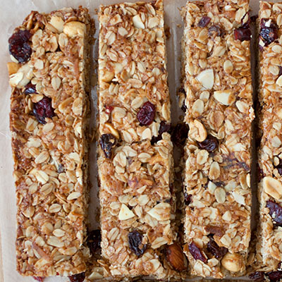 Barres tendres de type « granola »