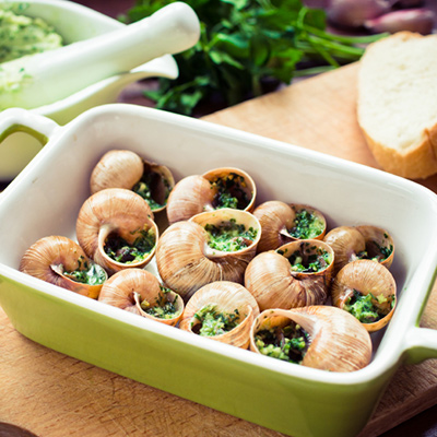 Escargots à la dijonnaise