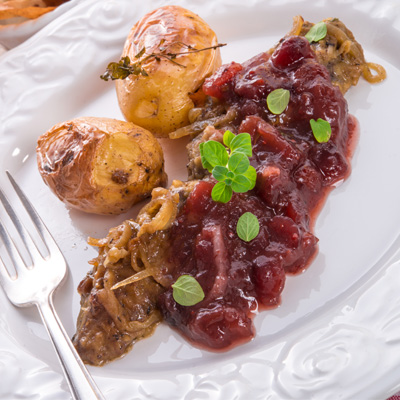 Poultry Liver with Sweet and Sour Sauce