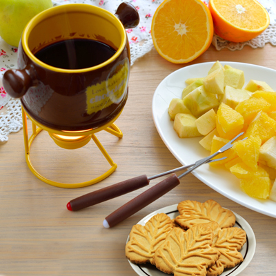 Maple Fruit Fondue