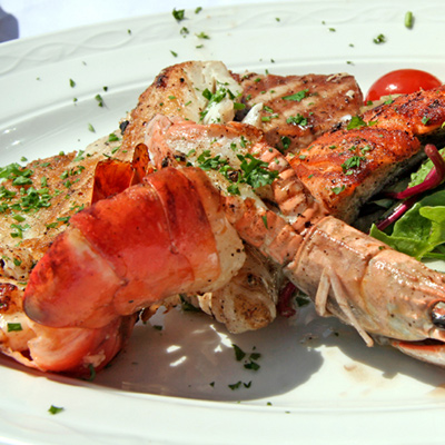 Oriental Grilled Lobster