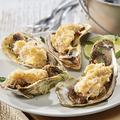 Oysters - Duxelles of Mushrooms