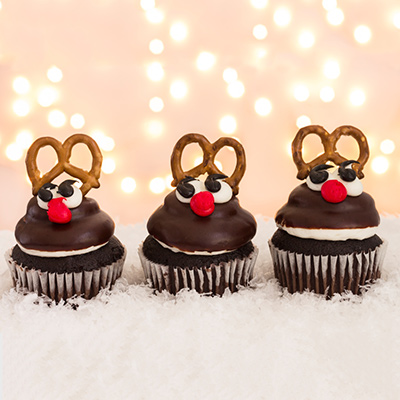 Rudolph Cupcakes