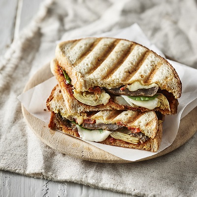 Panini aux légumes grillés