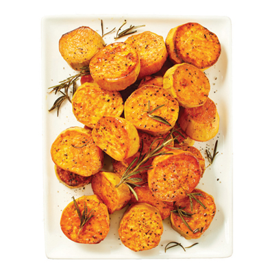 Sweet Potatoes Sautéed with Rosemary