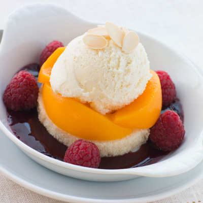 Peach Melba