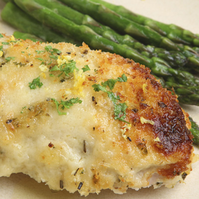 Poitrines de poulet à la moutarde et au Brie canadien