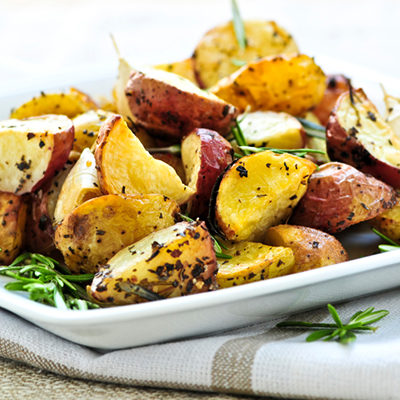 Pommes de terre crémeuses au Romano