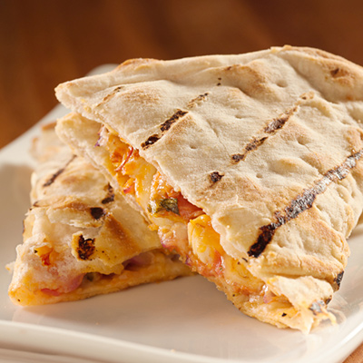 Apple-Gouda Chicken Quesadillas