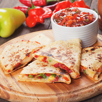 Quesadillas au thon