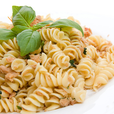 Tuna and Black Olive Rotini