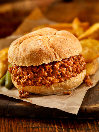Sloppy Joes Sandwich