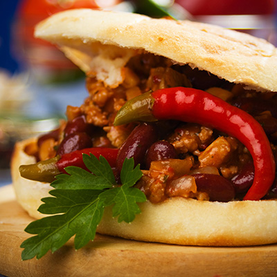 Bun Bowl with Mexican Kidney Bean