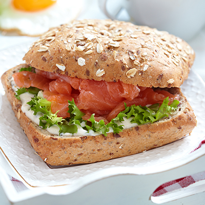 Sandwich italien au saumon