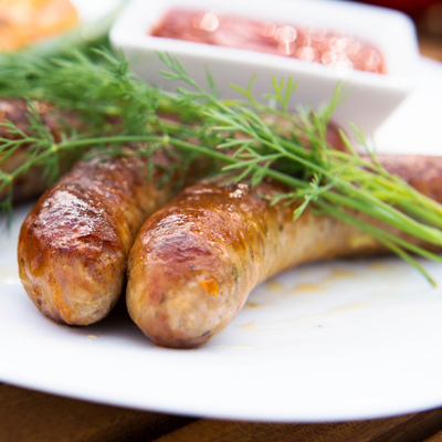 Marinated European Sausages