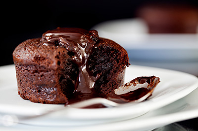 Soufflé chocolat à l'Amaretto