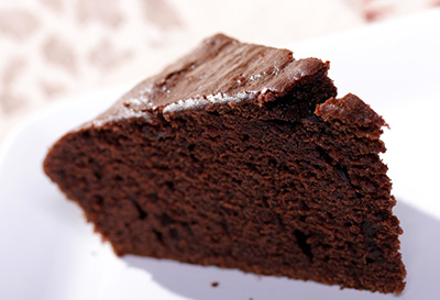 Chocolate Torte with Raspberry Coulis