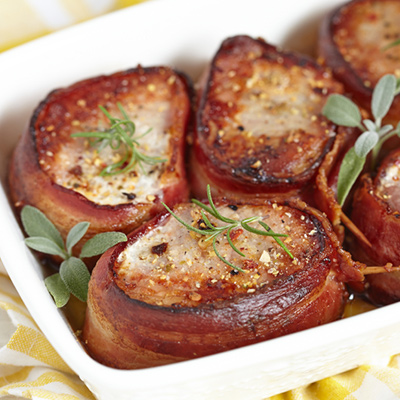 Tournedos de dindon au parfum de sous-bois