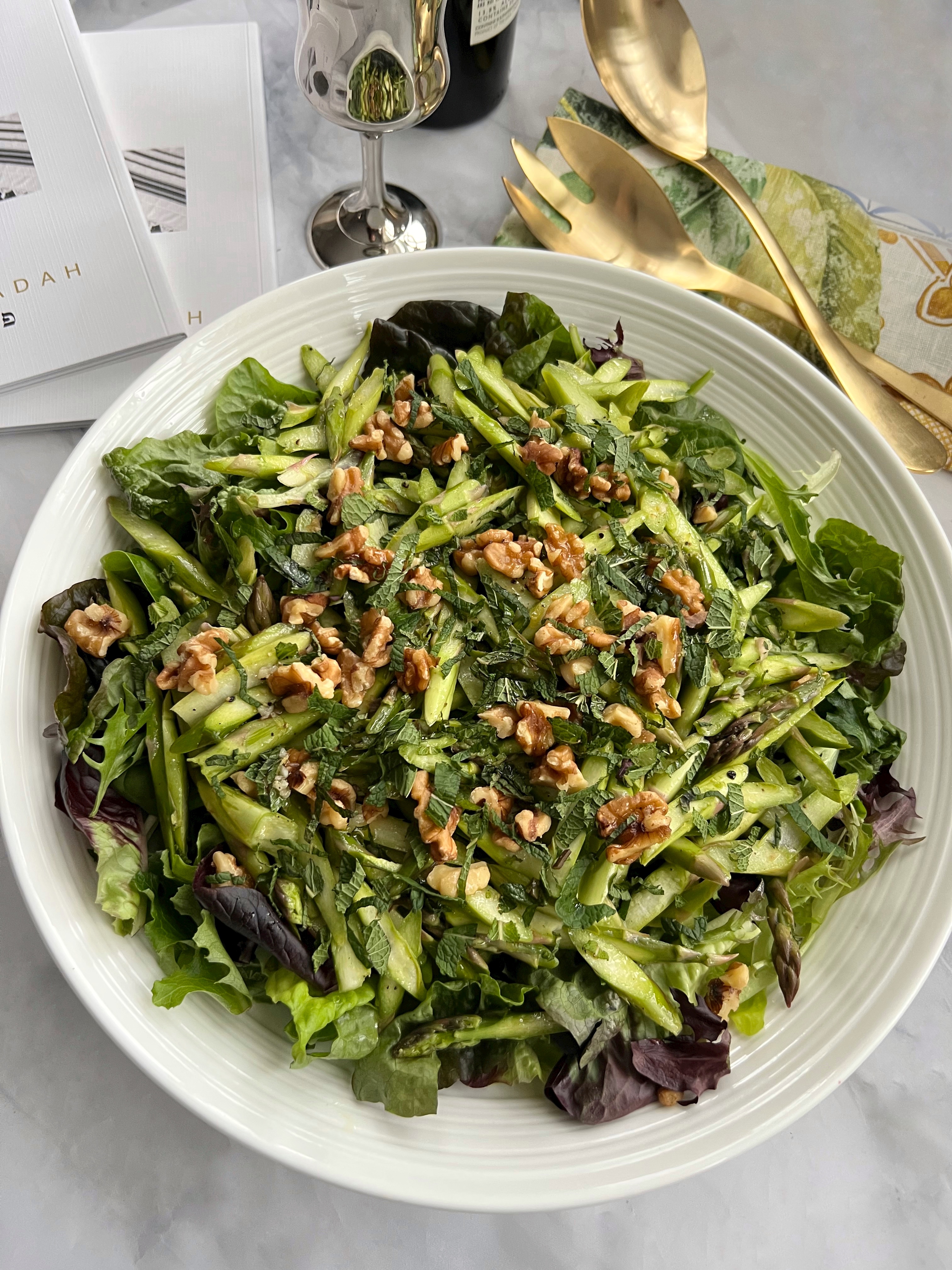 Asparagus Salad with Lemon Vinaigrette